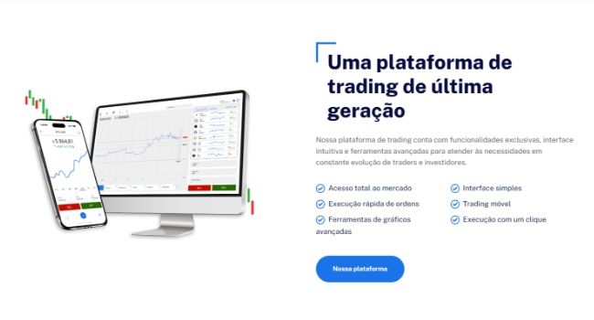uma plataforma de trading