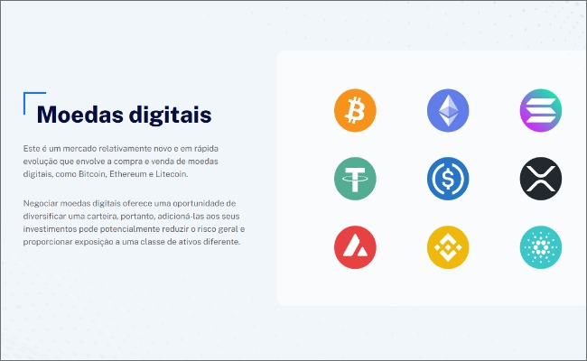 moedas digitais